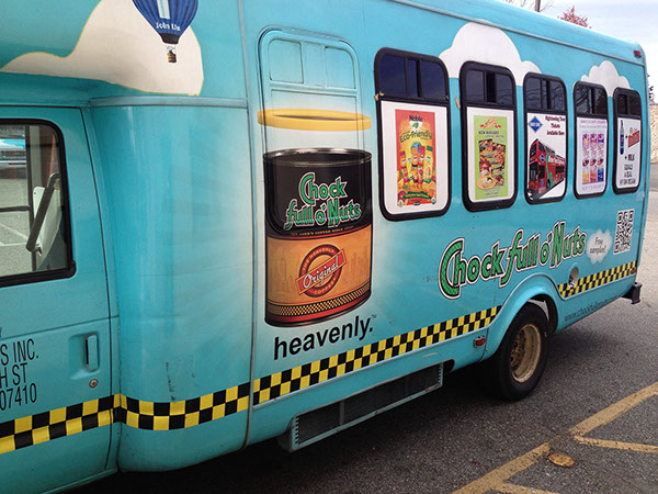 Vehicle Full Wrap Digital Printed vinyl on a bus