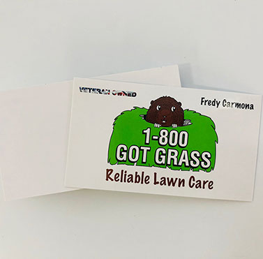 Glossy paper with graphics