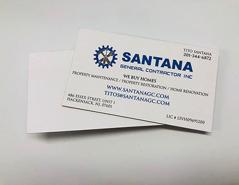 Matte paper with thicker border