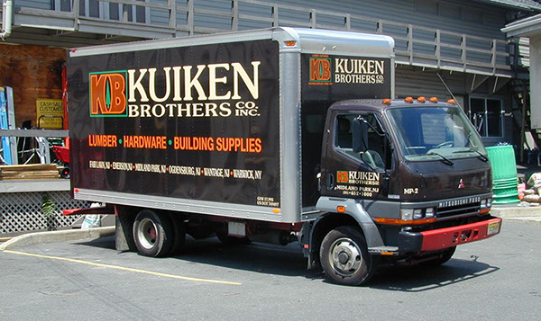 Truck Lettering cut vinyl