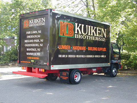 Truck Lettering cut vinyl