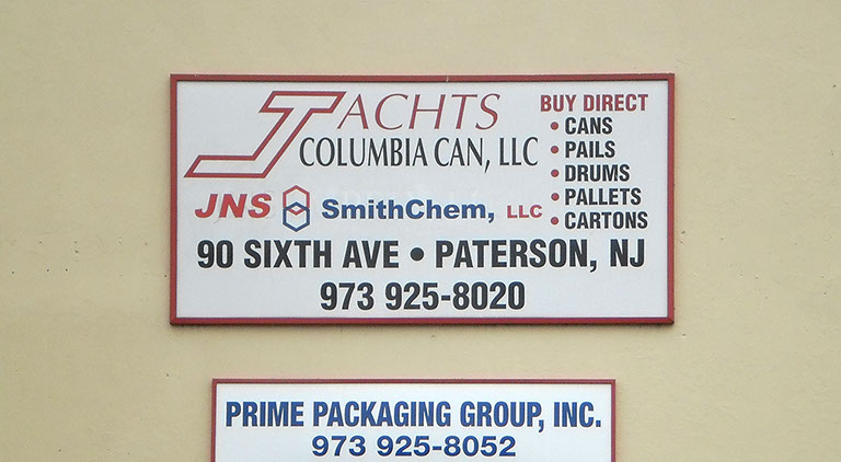 Cut Vinyl on Commercial Panel Sign