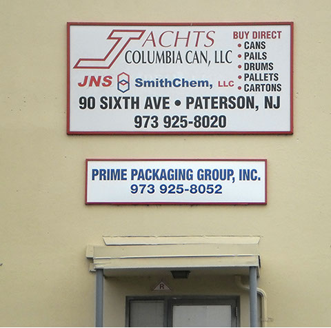 Cut Vinyl on Commercial Panel Sign