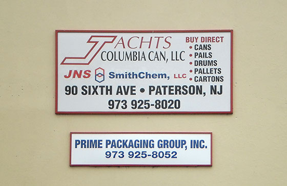 Cut Vinyl on Commercial Panel Sign