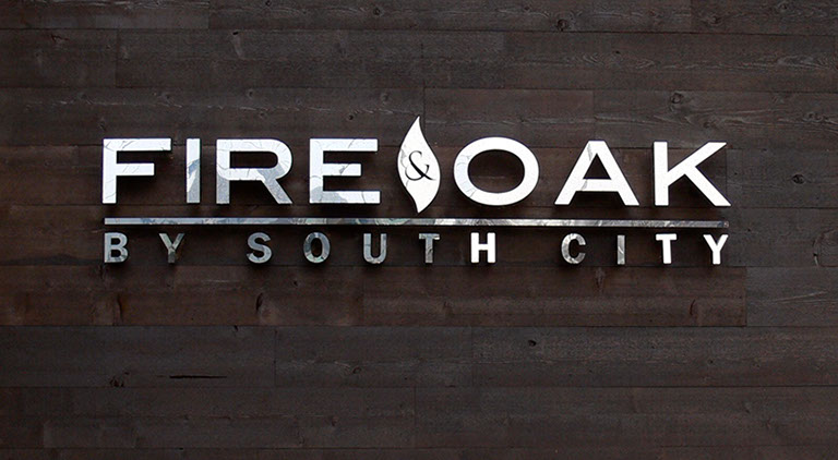 Stainless Steel Halo Lit Channel Letter