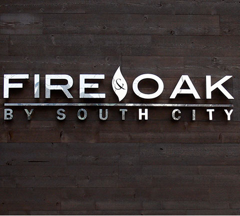 Stainless Steel Halo Lit Channel Letter