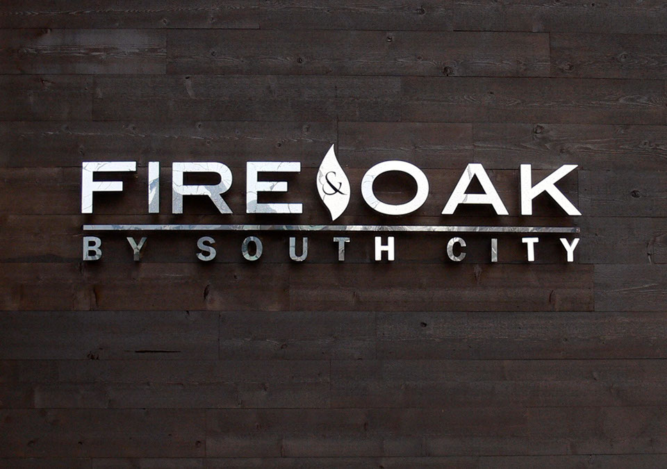 Stainless Steel Halo Lit Channel Letter