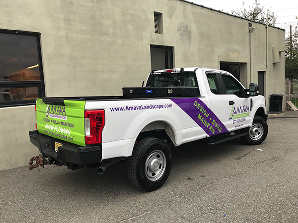 Hybrid Vehicle Wrap Hybrid Vehicle Wrap Printed and die cut