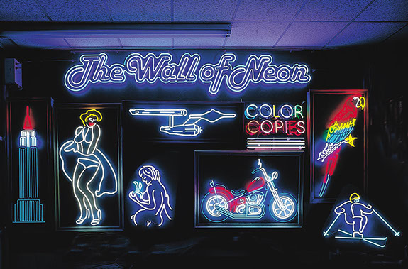 Wall from our old retail location