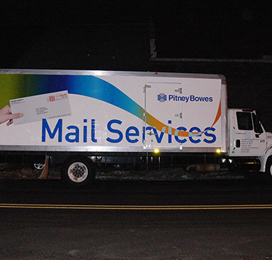 Vehicle Wrap Digital Printed vinyl graphics on a truck