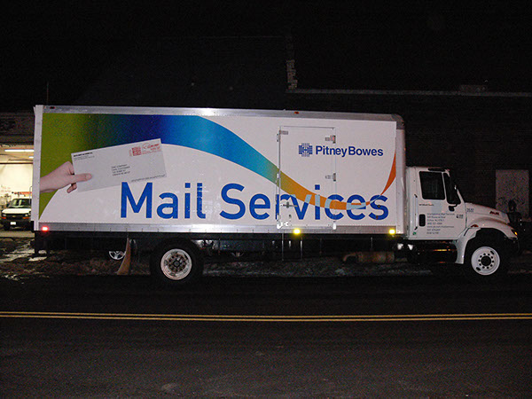 Vehicle Wrap Digital Printed vinyl graphics on a truck